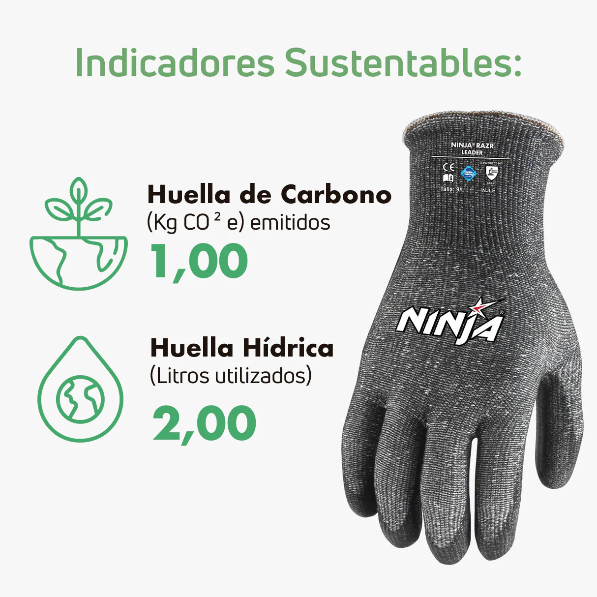 Guantes de Seguridad Ninja Leader - Imagen 3