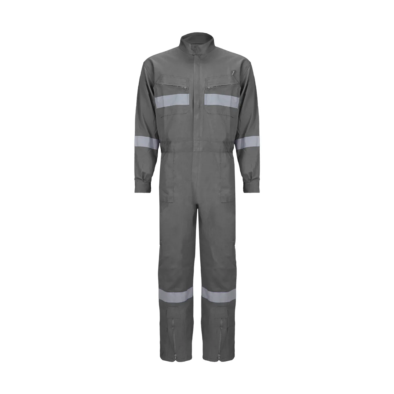 Buzo Black Wolf Piloto Poplin con Cinta Reflectante Gris