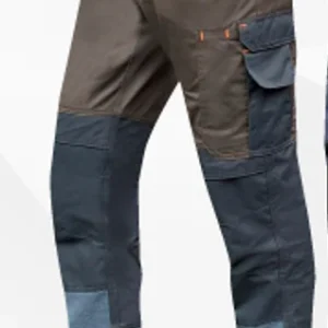 Pantalon Maritex Alta Resistencia Gabardina Spandex Cafe
