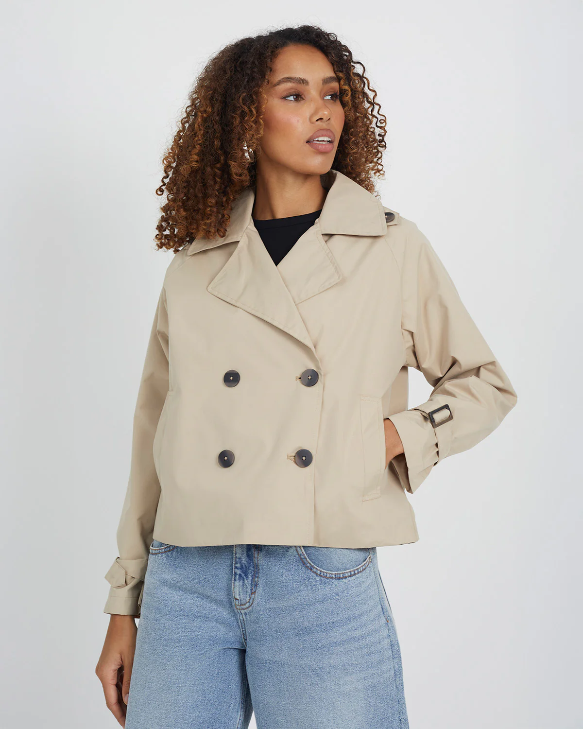Gabardina Brandyshort