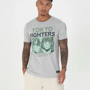 Camiseta Anime Grey