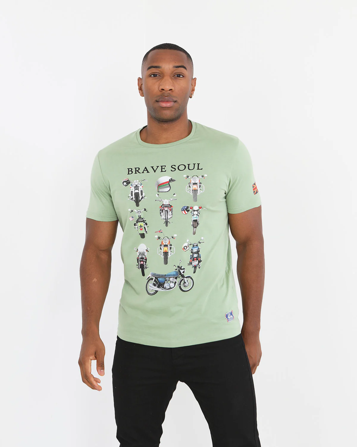 Camiseta Moto Green