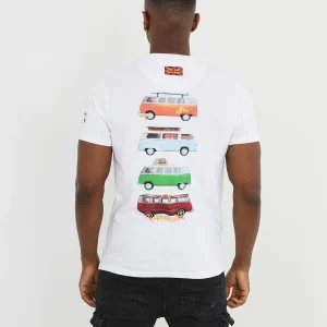 Camiseta Van White