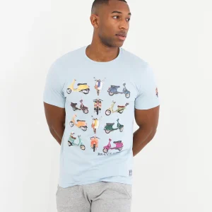Camiseta Vespa Blue