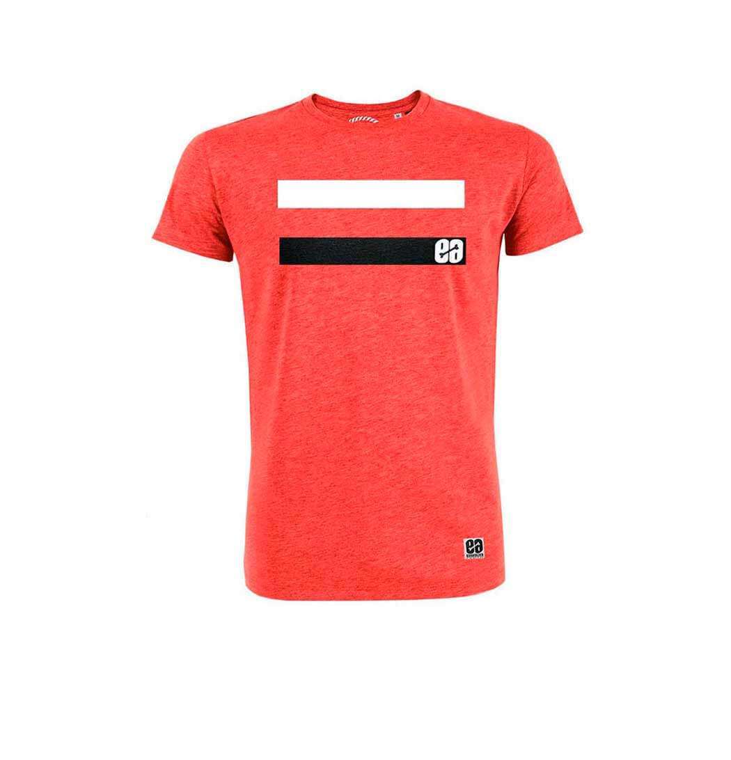 Camiseta roja rayas Essential Red