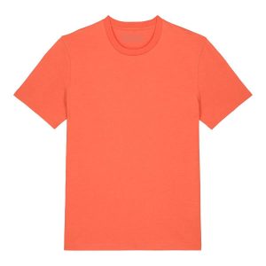 Camiseta basica oversized Coral
