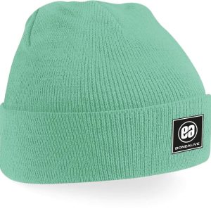 Gorro con parche bordado agave